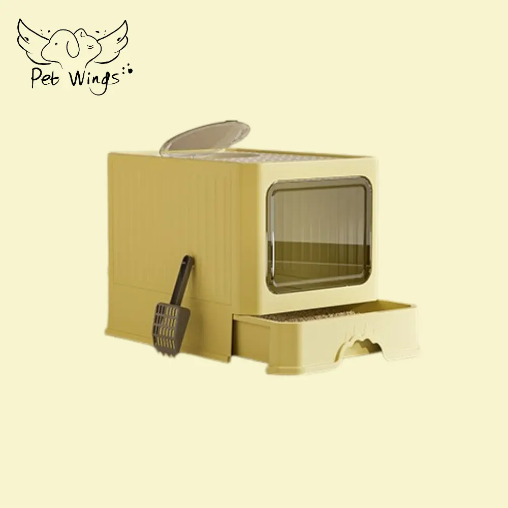 splash-proof large cat litter box (1)